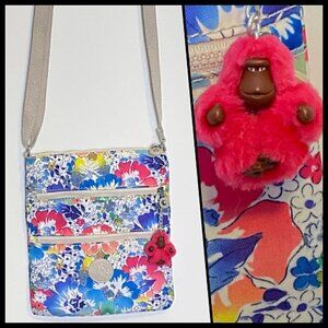 Kipling Crossbody Bag and Sven Monkey Keychain NWOT